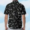 Dinosaur Button Shirt Retro Natural Hawaiian Shirt - Image 2